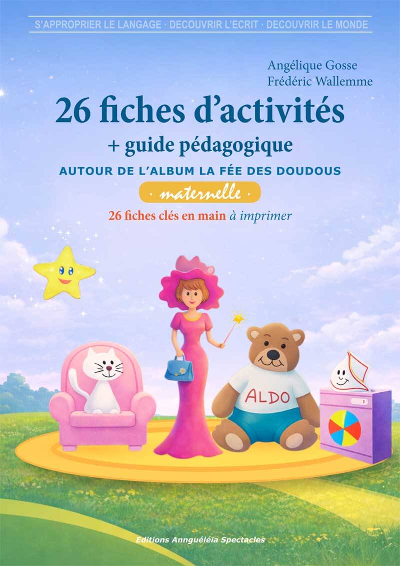 Fichier d’activités PDF La fée des doudous – 26 fiches à imprimer